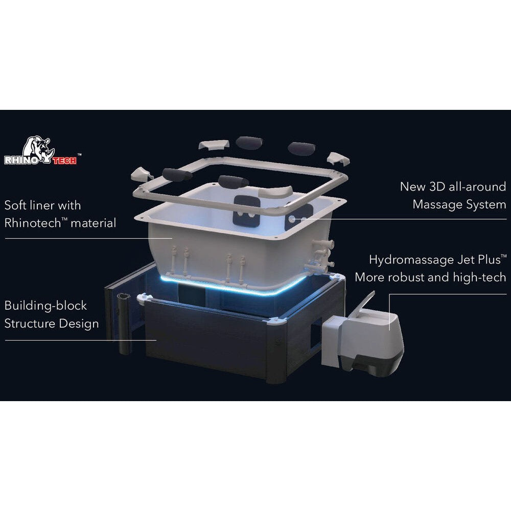MSpa Oslo Hot Tub - 2200W Heater | 6 Person Frame Spa | F-OS063W