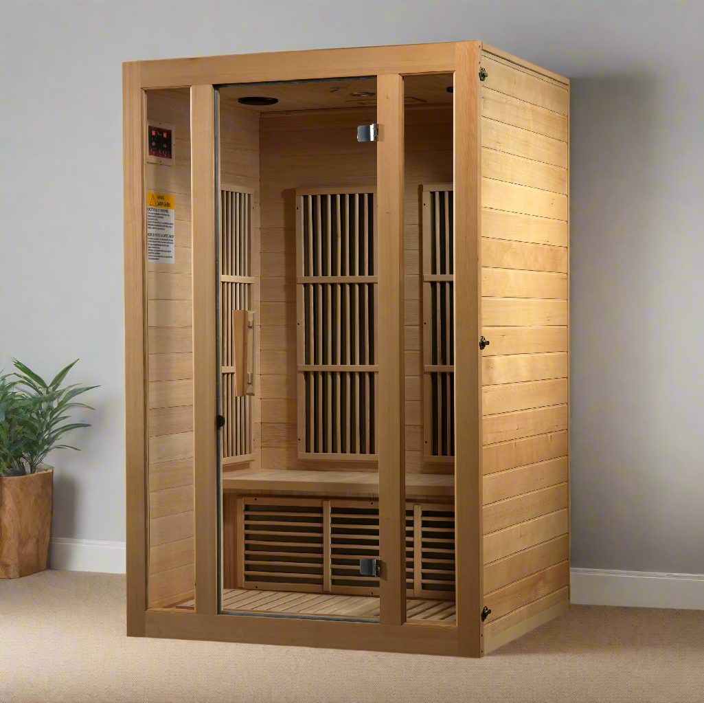 Maxxus Seattle 2-Person Low EMF FAR Infrared Sauna | MX-J206-01