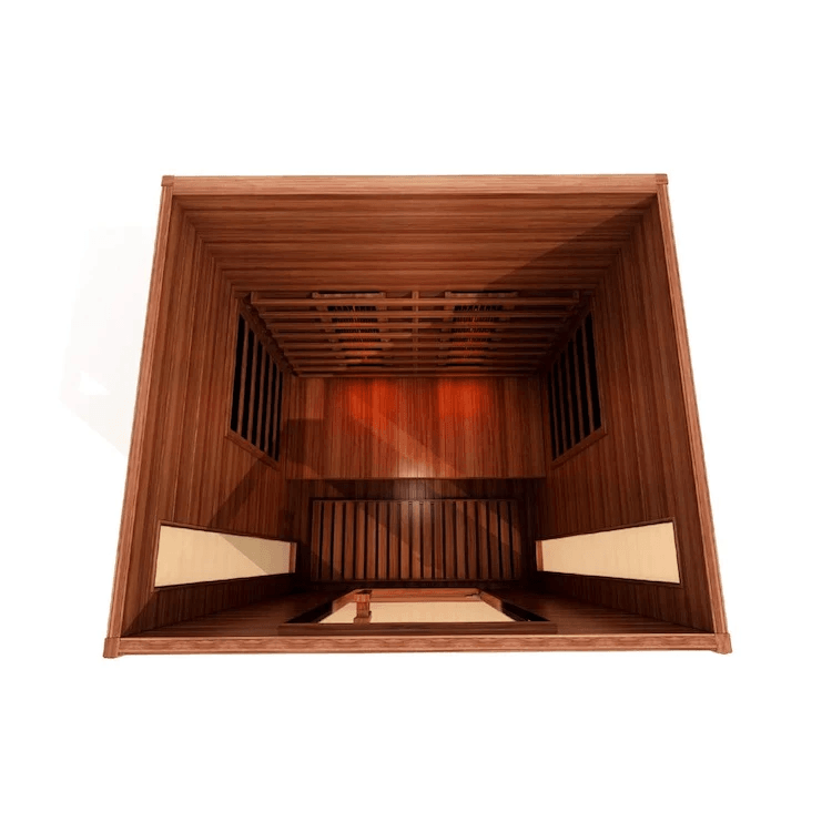 Maxxus 2-Person Near Zero EMF Full Spectrum Infrared Sauna | MX-M206-01-FS-CED