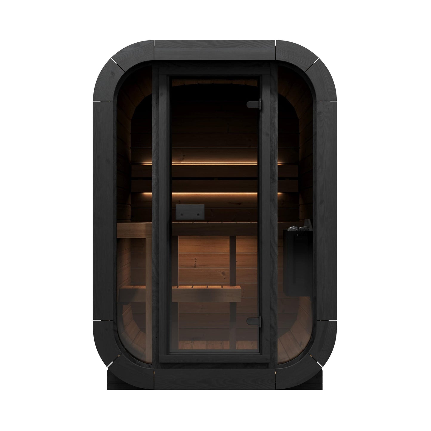 SaunaLife CUBE Series CL3G | 1-2 Person Outdoor Traditional Sauna