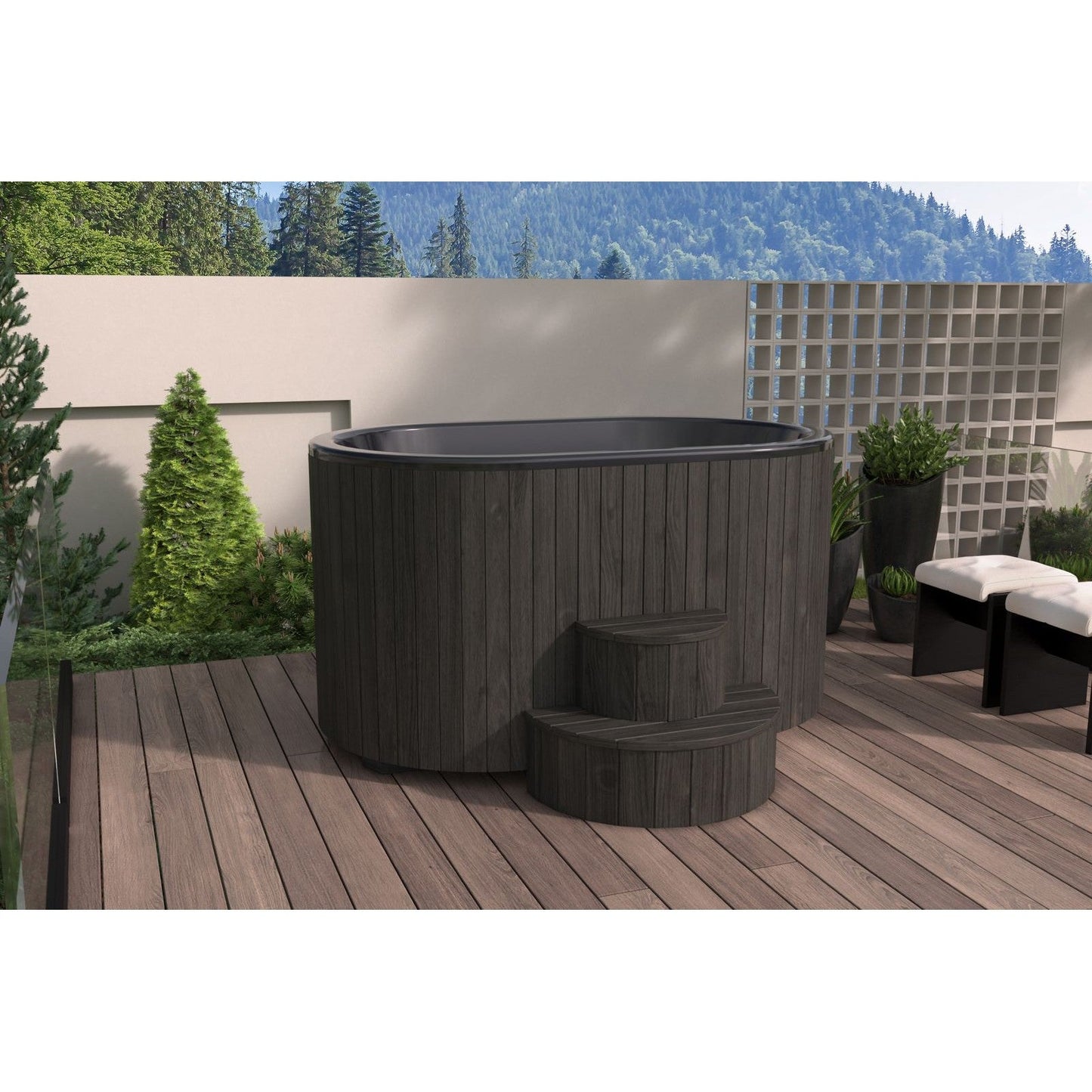 SaunaLife Model S2 | Hot & Cold Immersion Tub