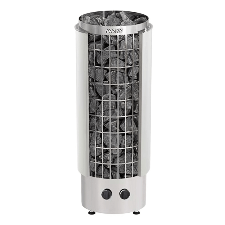 Harvia Cilindro PC60 6 kW Electric Sauna Heater w/ Built-In Controls