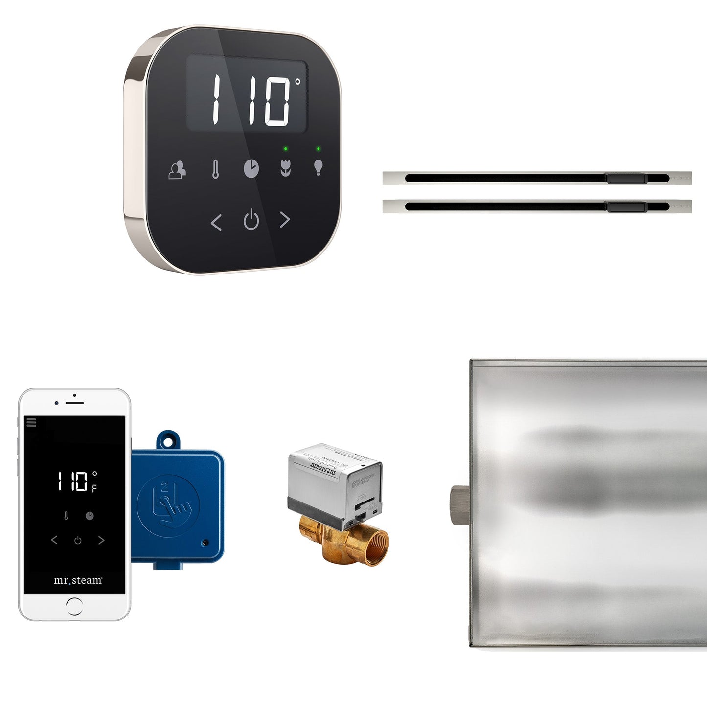 Mr. Steam AirButler Steam Shower Control Package with AirTempo