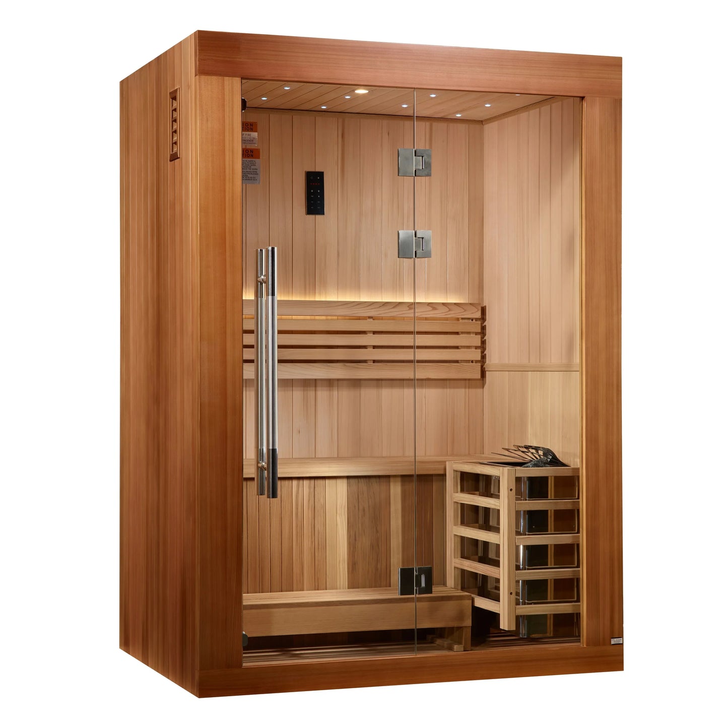 Golden Designs 2025 Sundsvall Edition 2 Person Traditional Sauna GDI-7289-02