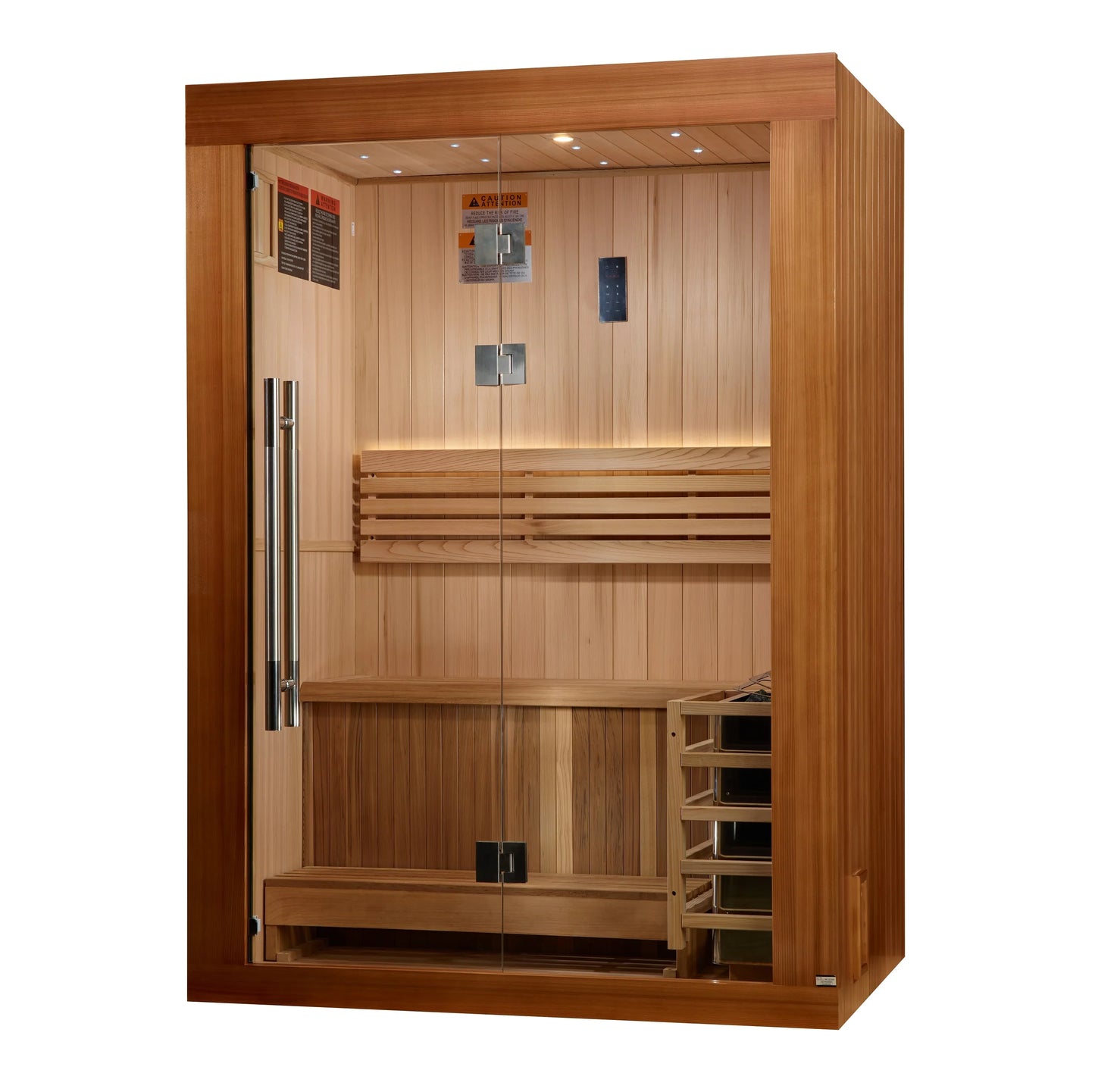 Golden Designs 2025 Sundsvall Edition 2 Person Traditional Sauna GDI-7289-02