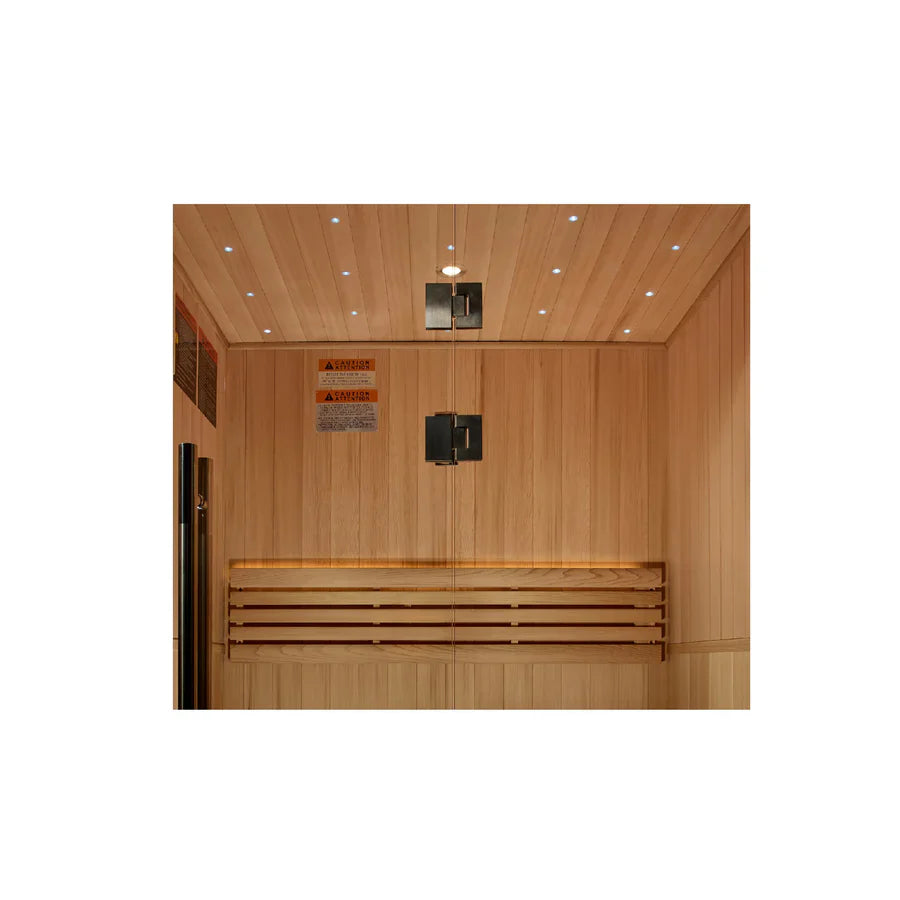 Golden Designs 2025 Sundsvall Edition 2 Person Traditional Sauna GDI-7289-02