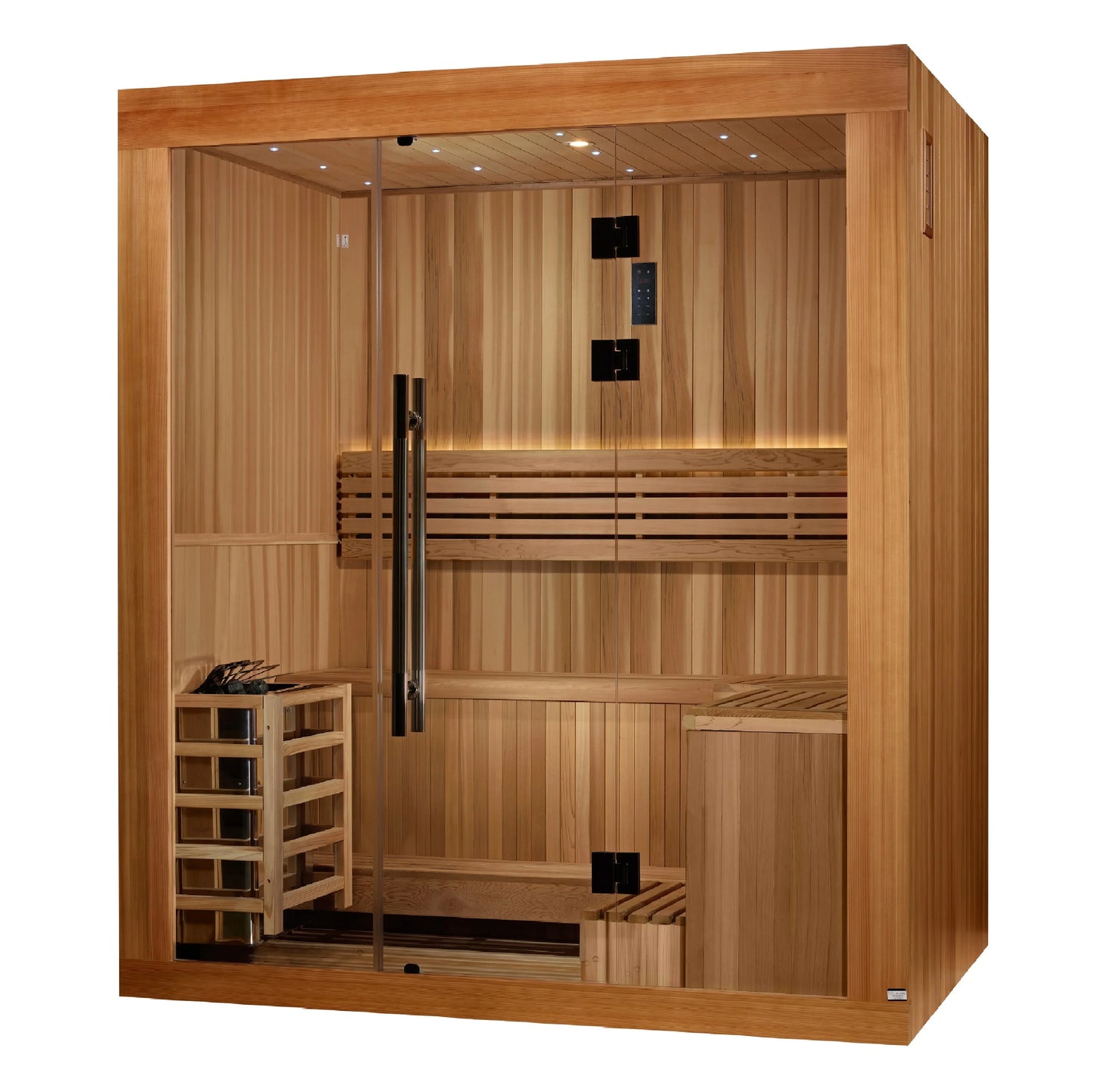 Golden Designs 2025 Copenhagen Edition 3 Person Traditional Sauna GDI-7389-02