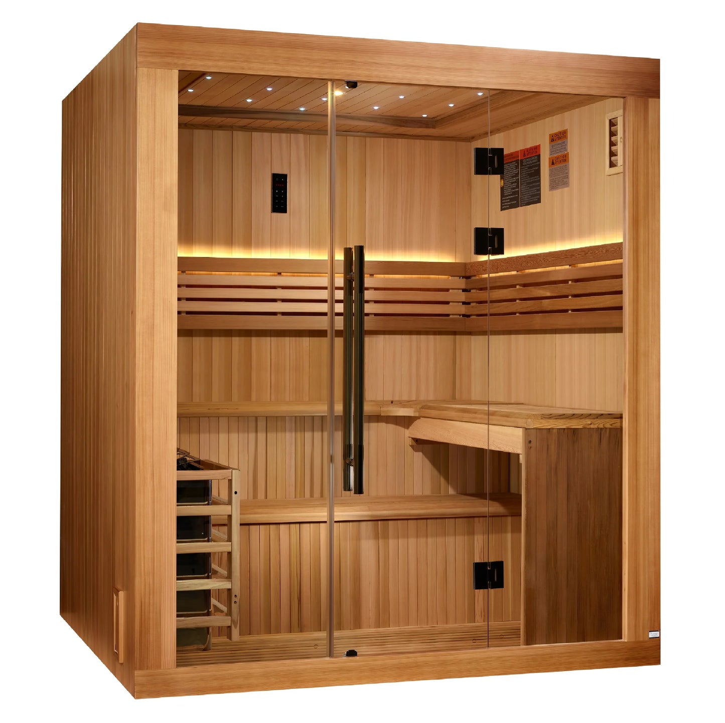 Golden Designs 2025 Osla Edition 6 Person Traditional Sauna GDI-7689-02