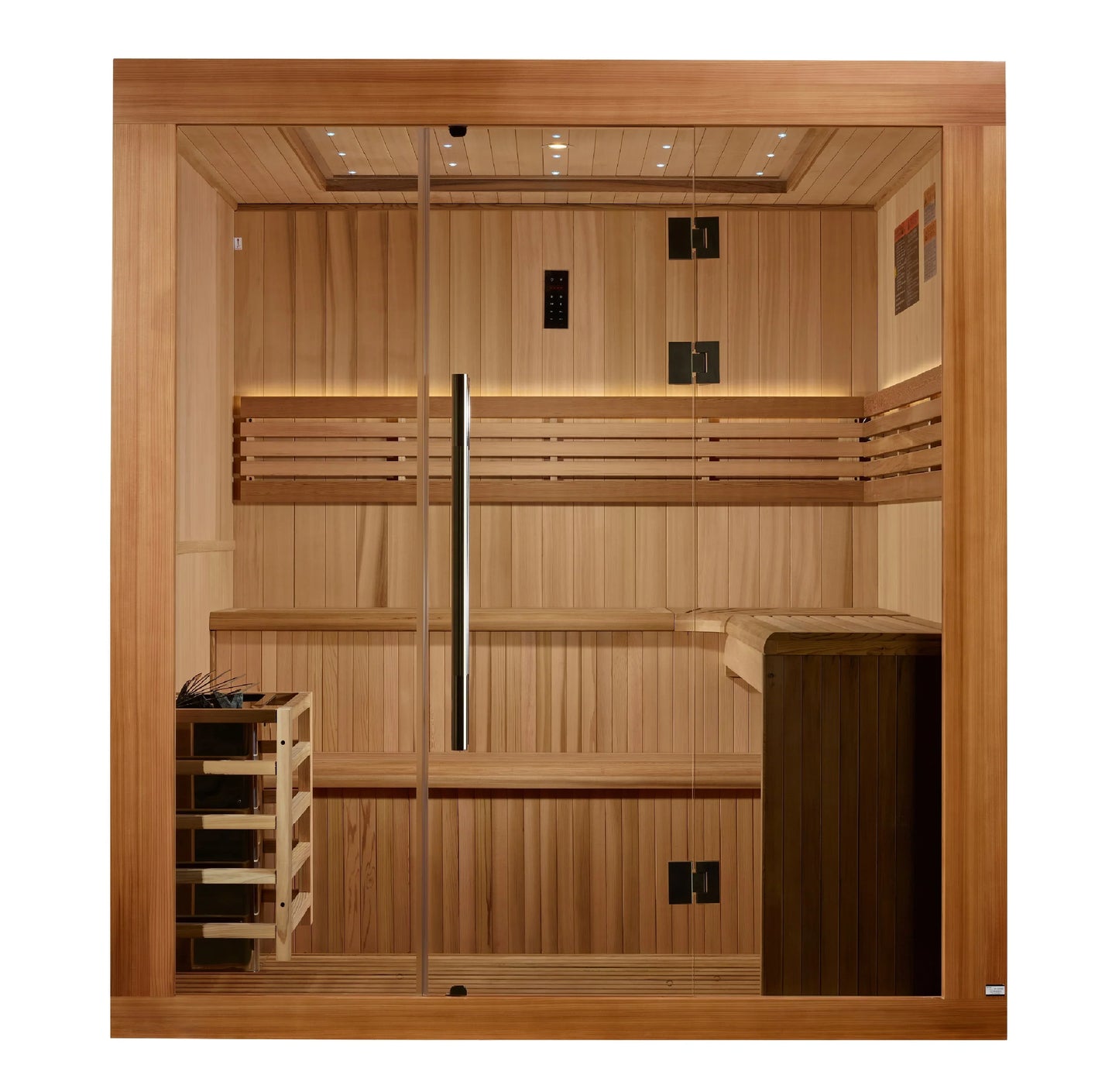 Golden Designs 2025 Osla Edition 6 Person Traditional Sauna GDI-7689-02