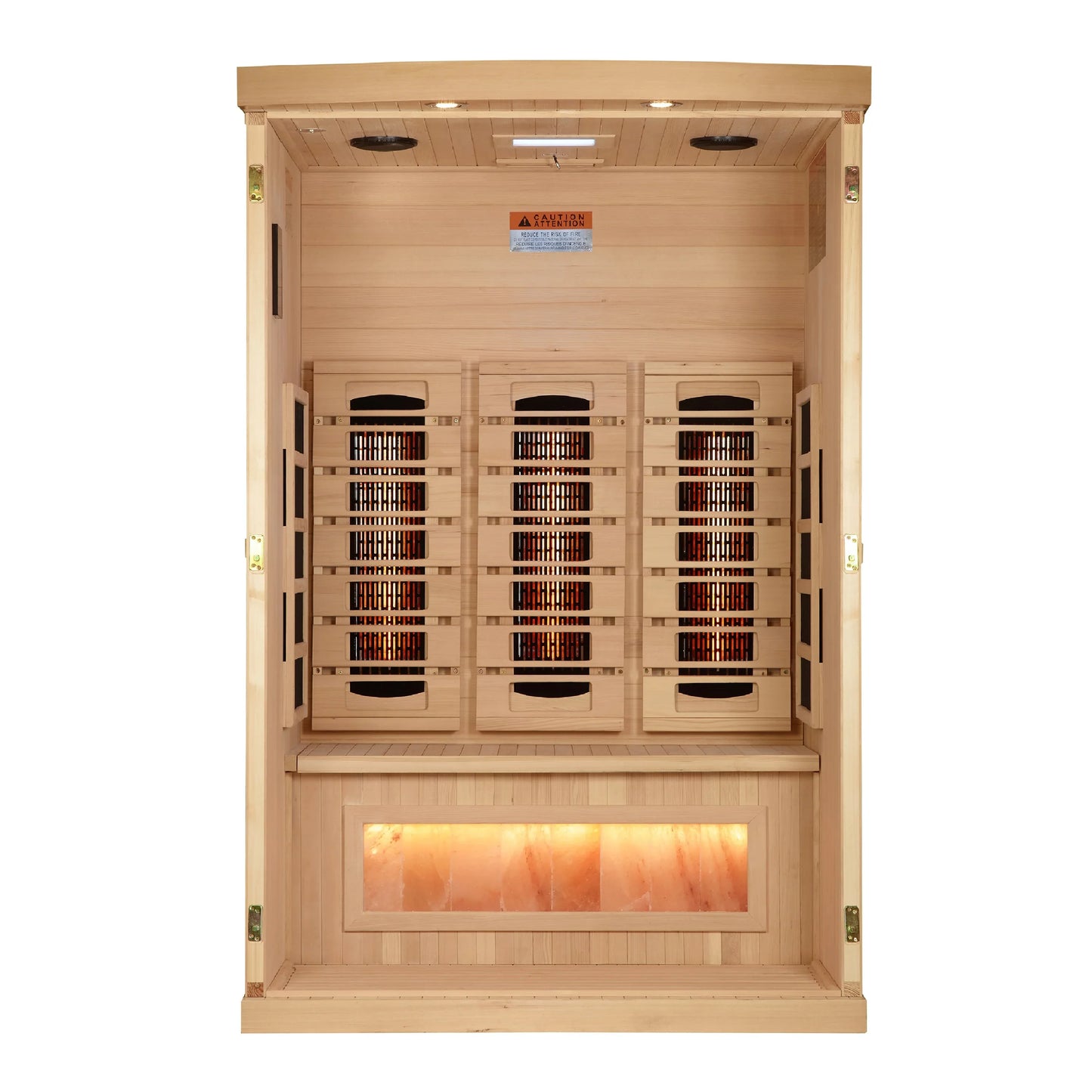Golden Designs 2-Person 2025 Reserve Edition Full Spectrum Sauna GDI-8020-03
