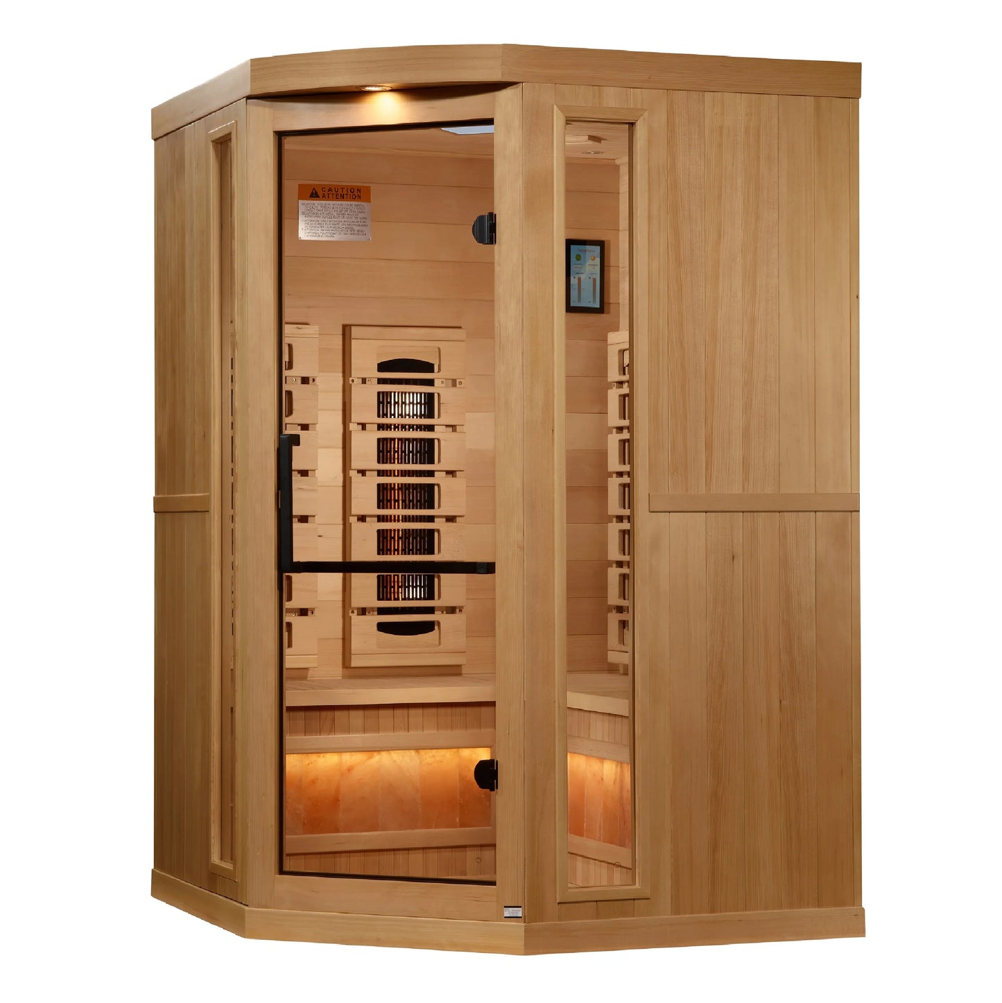 Golden Designs 3-Person Corner 2025 Reserve Edition Full Spectrum Sauna GDI-8035-03