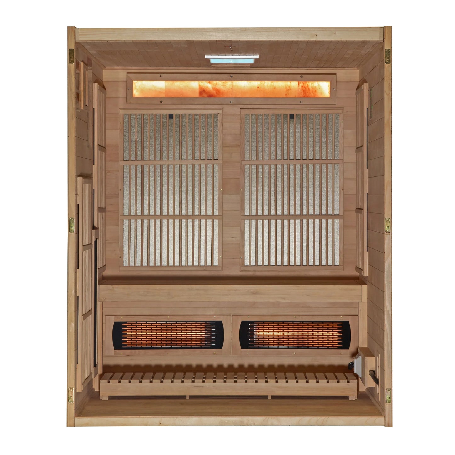 Golden Designs 2025 Soria 3 Person Hybrid Indoor Sauna GDI-8330-01