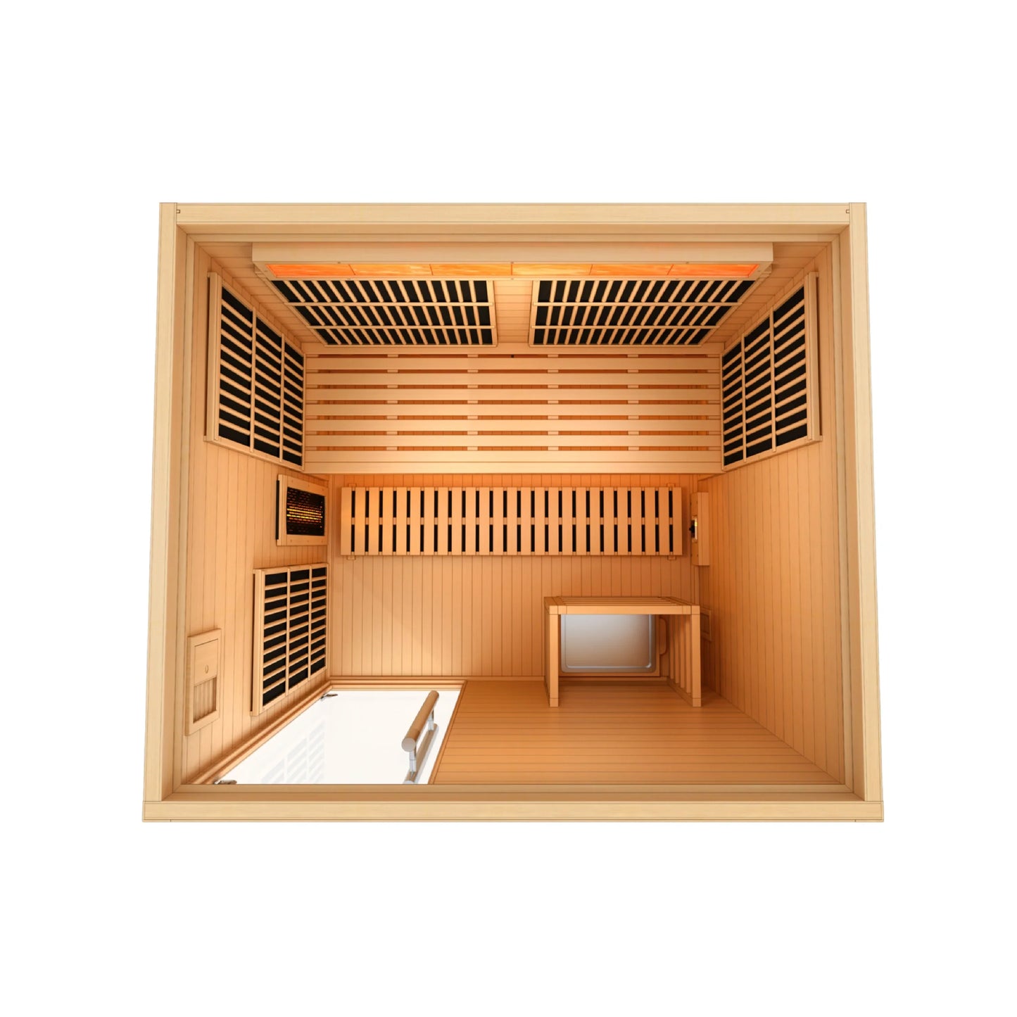 Golden Designs 2025 Soria 3 Person Hybrid Indoor Sauna GDI-8330-01