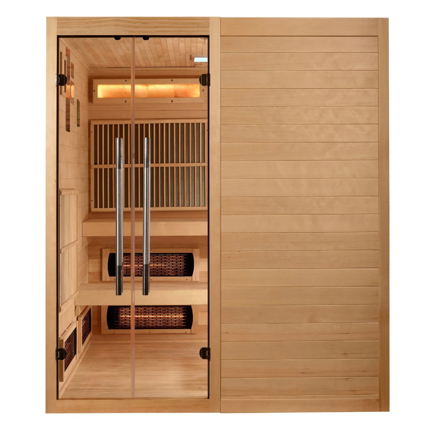 Golden Designs 2025 Toledo 6 Person Hybrid Indoor Sauna GDI-8360-01