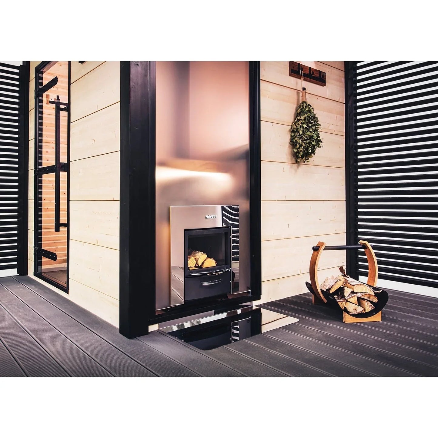 Harvia Legend 300 Duo Wood-Burning Sauna Stove WK300LDLUX