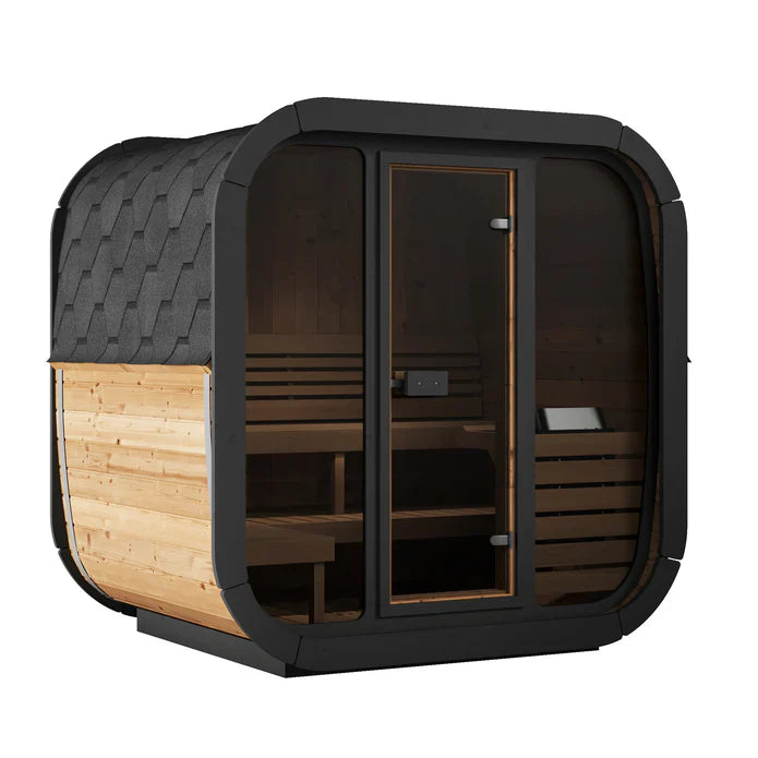 SaunaLife CUBE Series CL5G | 3-4 Person Outdoor Traditional Sauna