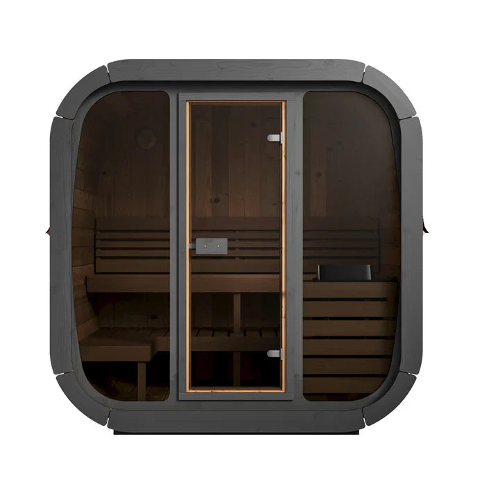 SaunaLife CUBE Series CL5G | 3-4 Person Outdoor Traditional Sauna
