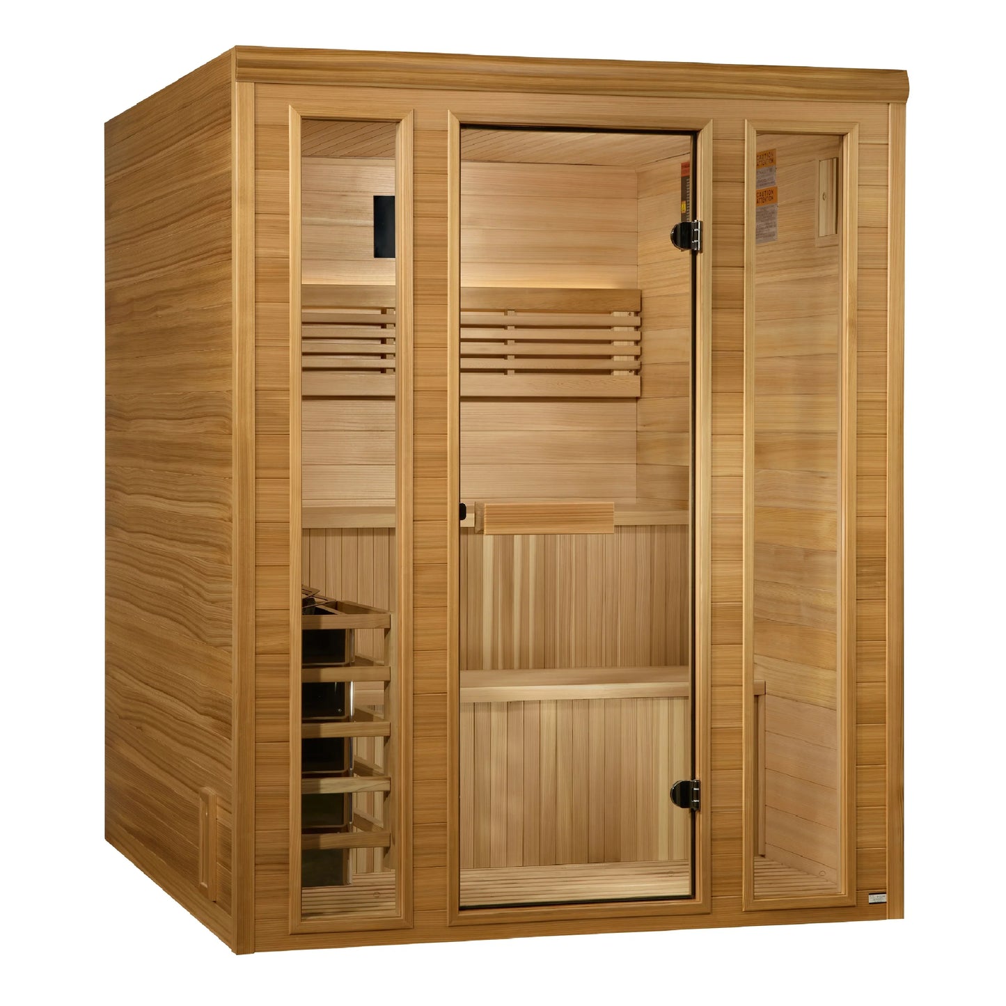 Golden Designs 2025 Engelberg Edition 6 Person Traditional Steam Sauna GDI-7060-01