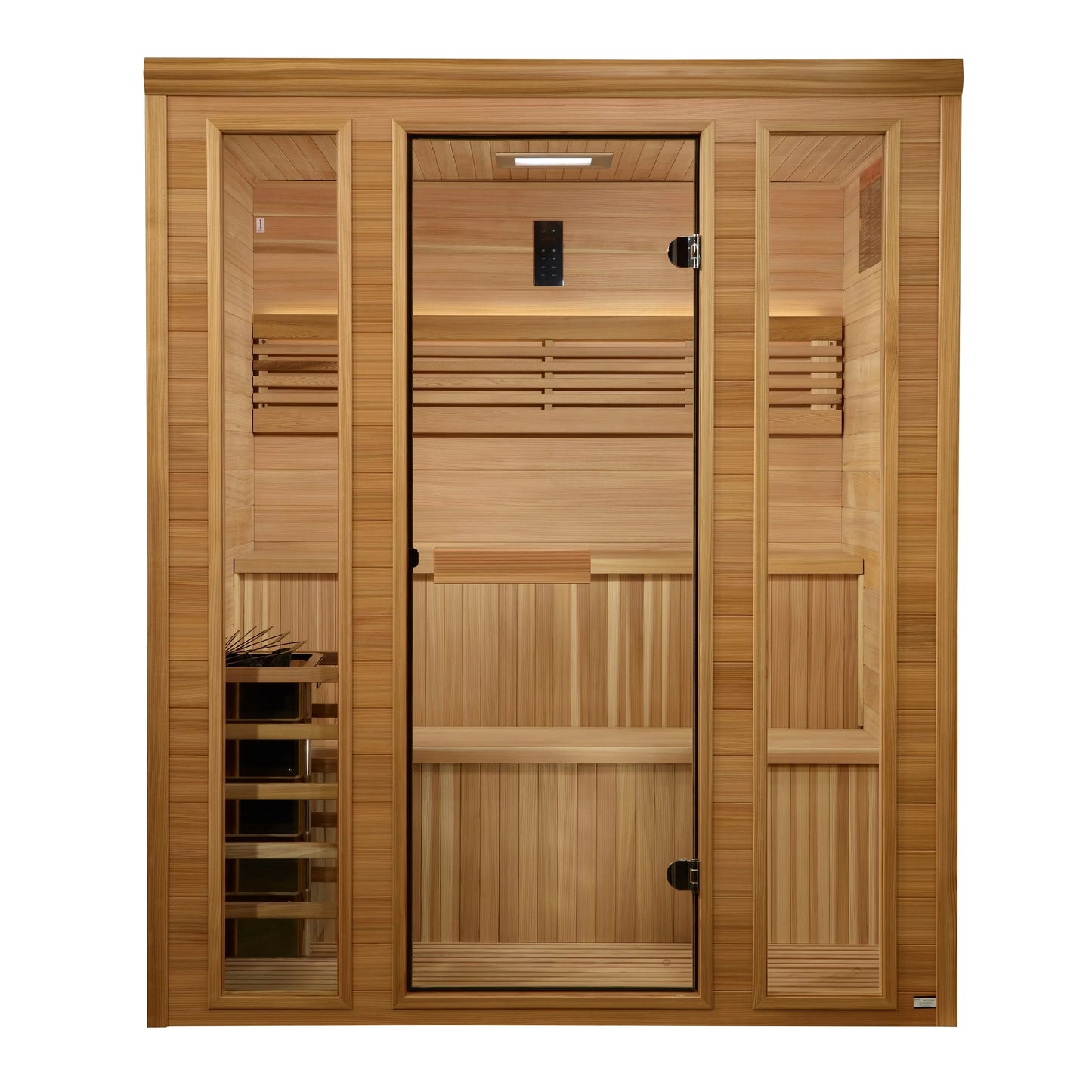 Golden Designs 2025 Engelberg Edition 6 Person Traditional Steam Sauna GDI-7060-01