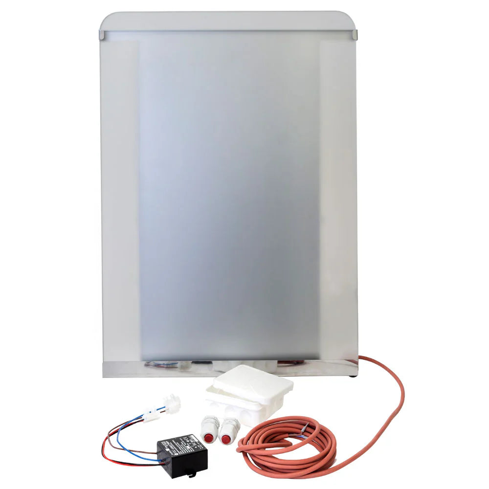 Harvia SW80 The Wall Series 8kW Black Stainless Steel Sauna Heater HSW8U1B