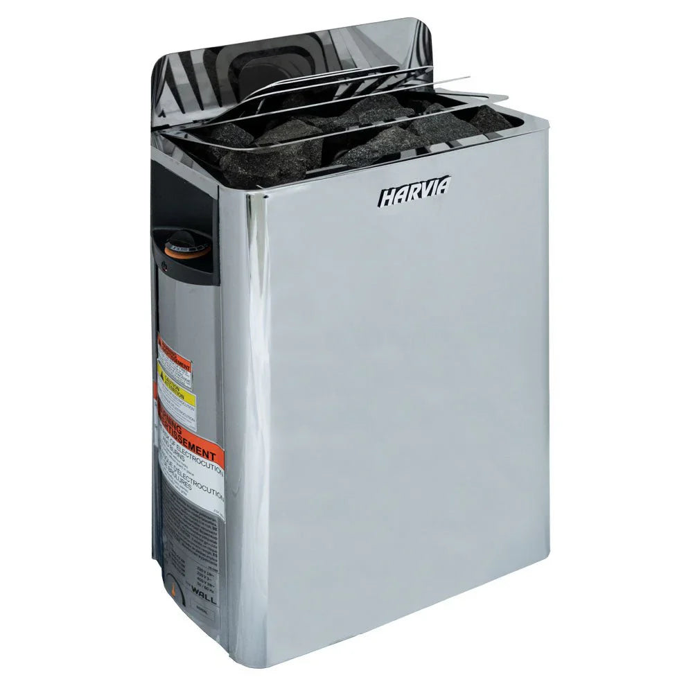 Harvia SWS60 The Wall Series 6kW Stainless Steel Sauna Heater HSWS6U1B