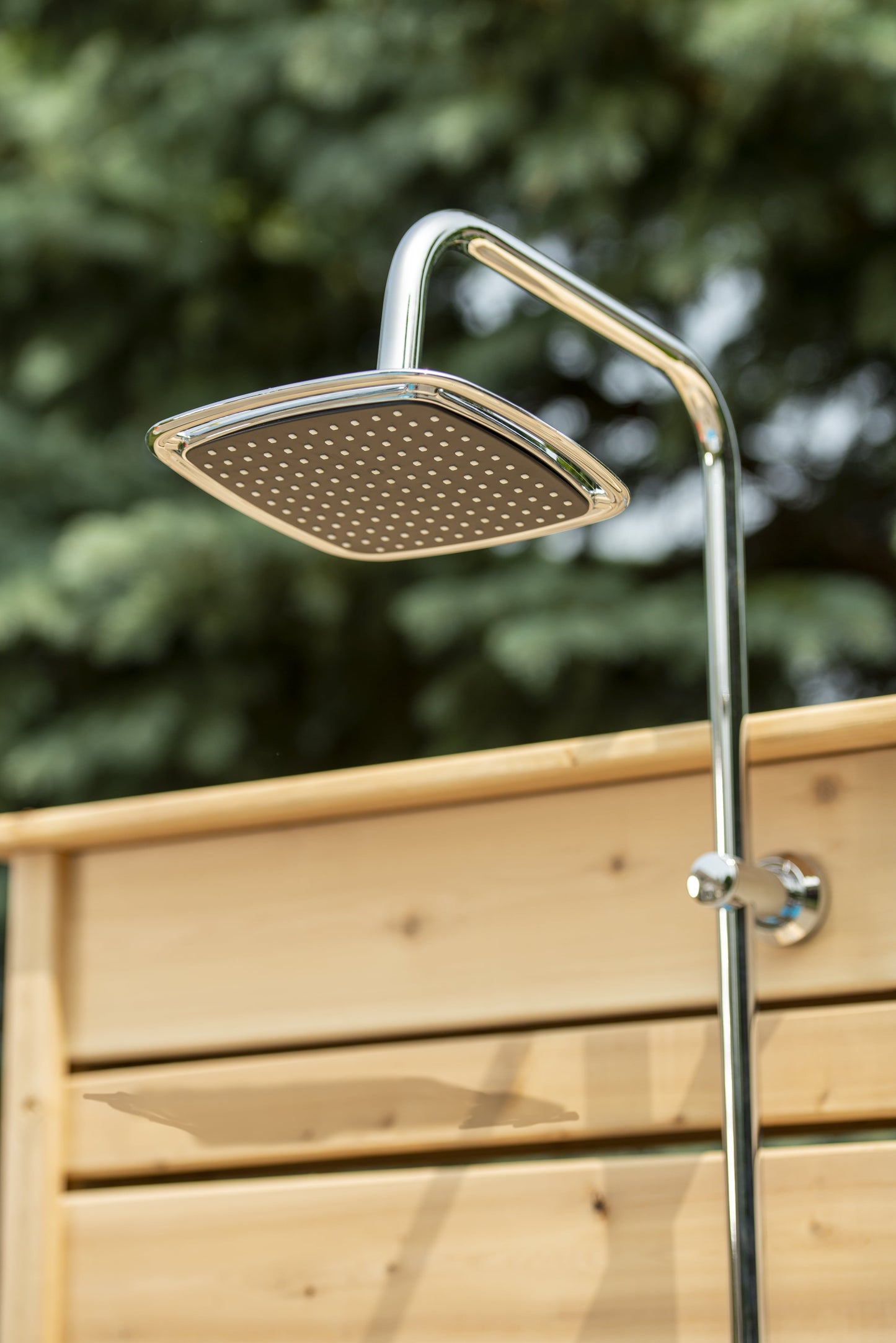 Dundalk LeisureCraft Savannah Standing Outdoor Shower | Canadian Timber Collection