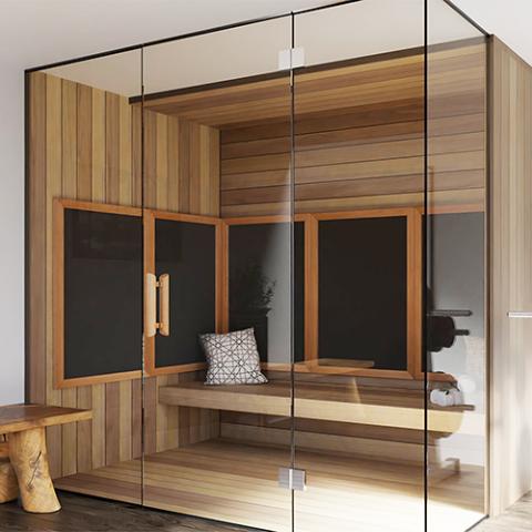 Finnmark Full Spectrum Carbon™ Infrared Sauna Heater Kit (120V, WiFi Control)