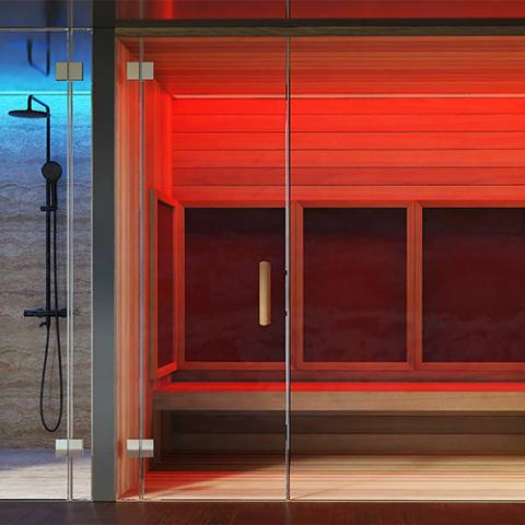Finnmark Full Spectrum Carbon™ Infrared Sauna Heater Kit (120V, WiFi Control)