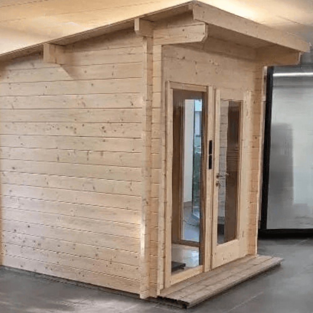 SaunaLife Garden Series G4 | 6 Person Outdoor Traditional Sauna