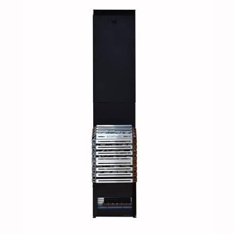Saunum Air 7 - 6.4kW Stainless Steel Sauna Heater with Integrated Climate Equalizer
