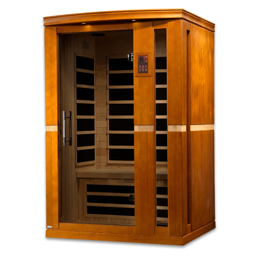 Dynamic Vittoria 2-Person Low EMF FAR Infrared Sauna (Canadian Hemlock) | DYN-6220-01