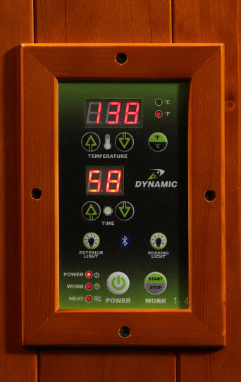 Dynamic Avila Elite 1-2 Person Ultra Low EMF FAR Infrared Sauna | DYN-6103-01 Elite