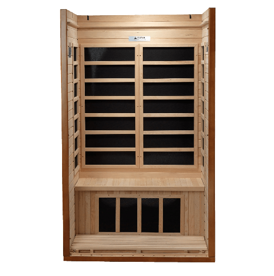 Dynamic Barcelona Elite 1-2 Person Ultra Low EMF FAR Infrared Sauna | DYN-6106-01 Elite