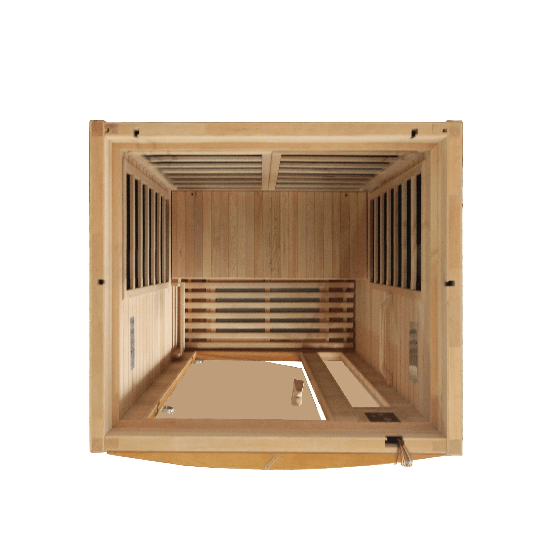Dynamic Barcelona Elite 1-2 Person Ultra Low EMF FAR Infrared Sauna | DYN-6106-01 Elite