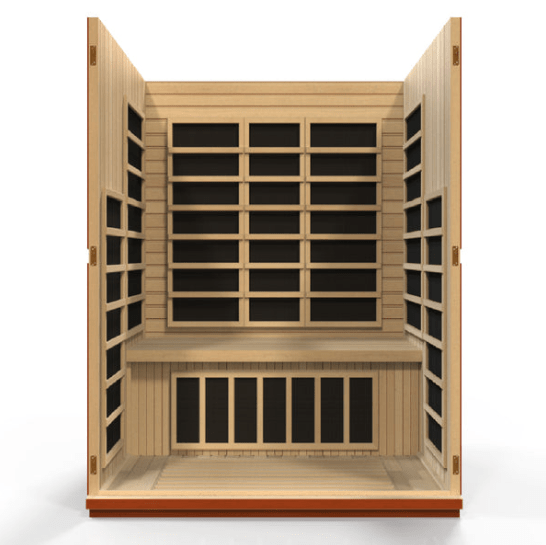Dynamic Bellagio 3-Person Low EMF FAR Infrared Sauna | DYN-6306-02