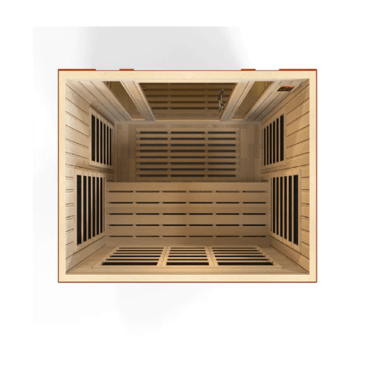 Dynamic Bellagio 3-Person Low EMF FAR Infrared Sauna | DYN-6306-02