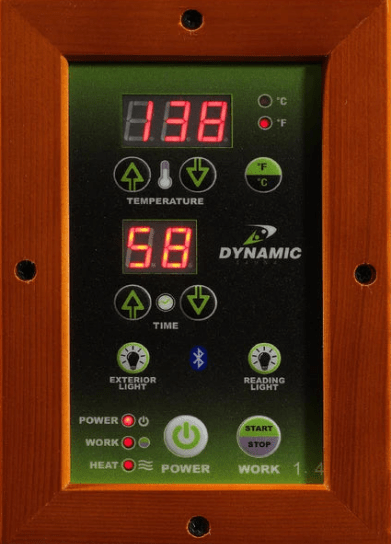 Dynamic Bellagio 3-Person Low EMF FAR Infrared Sauna | DYN-6306-02