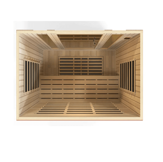 Dynamic Bergamo 4-Person Low EMF FAR Infrared Sauna | DYN-6440-01