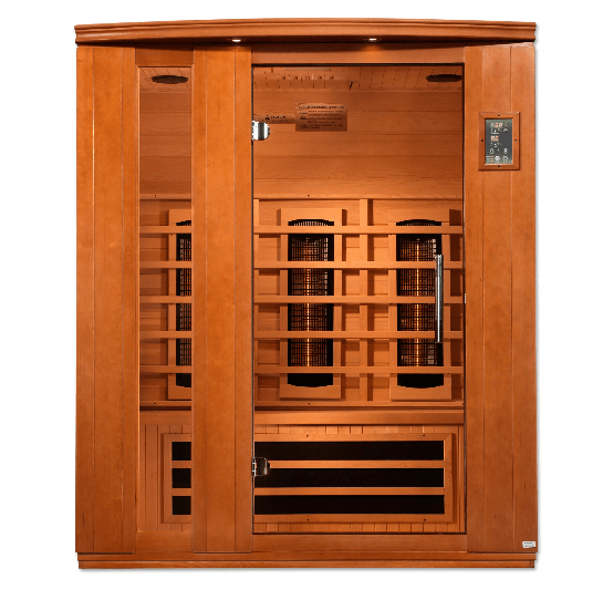 Dynamic Lugano Full Spectrum 3-Person Full Spectrum Infrared Sauna | DYN-6336-03 FS