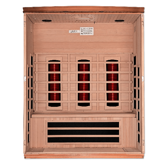Dynamic Lugano Full Spectrum 3-Person Full Spectrum Infrared Sauna | DYN-6336-03 FS