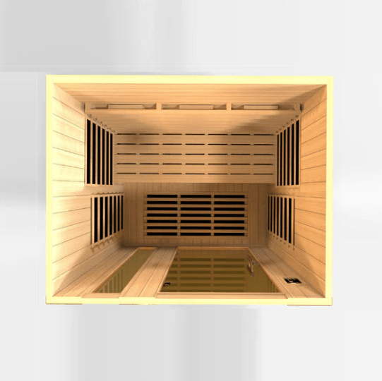 Dynamic Lugano Full Spectrum 3-Person Full Spectrum Infrared Sauna | DYN-6336-03 FS