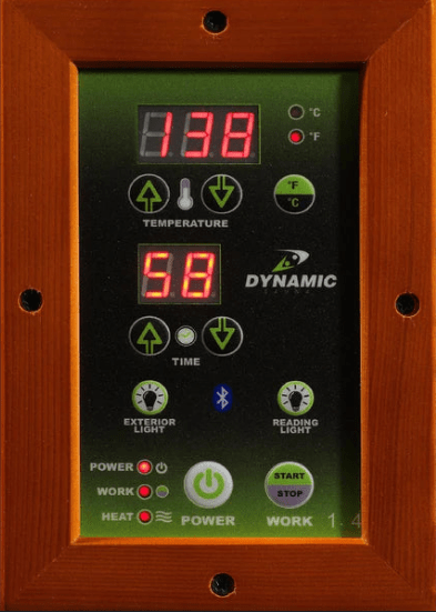 Dynamic Lugano Full Spectrum 3-Person Full Spectrum Infrared Sauna | DYN-6336-03 FS