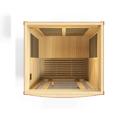 Dynamic San Marino 2-Person Low EMF FAR Infrared Sauna | DYN-6206-01
