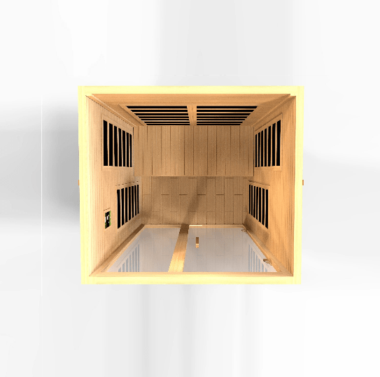 Dynamic Santiago Elite 2-Person Ultra Low EMF FAR Infrared Sauna | DYN-6209-02 Elite