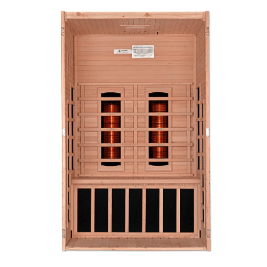 Dynamic Santiago Full Spectrum 2-Person Infrared Sauna | DYN-6209-03 FS