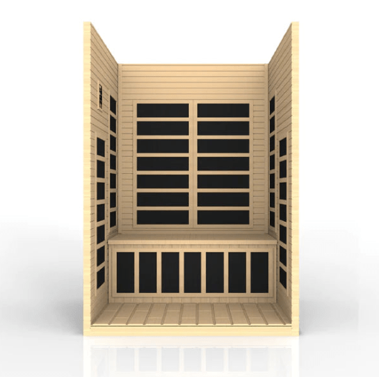 Dynamic Santiago 2-Person Low EMF FAR Infrared Sauna | DYN-6209-01