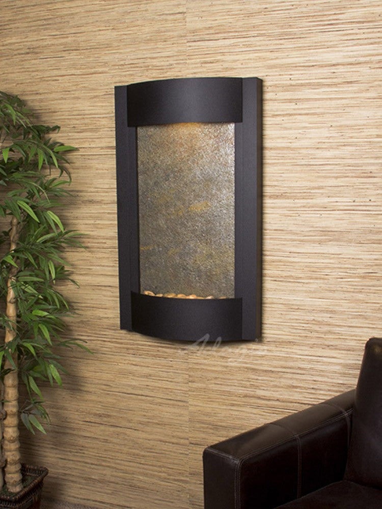 Serene Waters Water Fountain | Vertical Wall-Mounted | Adagio Water Features