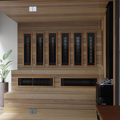 Finnmark Full Spectrum+™ Ceramic Infrared Sauna Heater Kit (240V, WiFi Control)