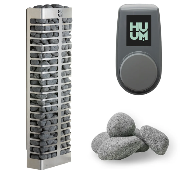 HUUM STEEL Mini Series 3.5kW Sauna Heater Package