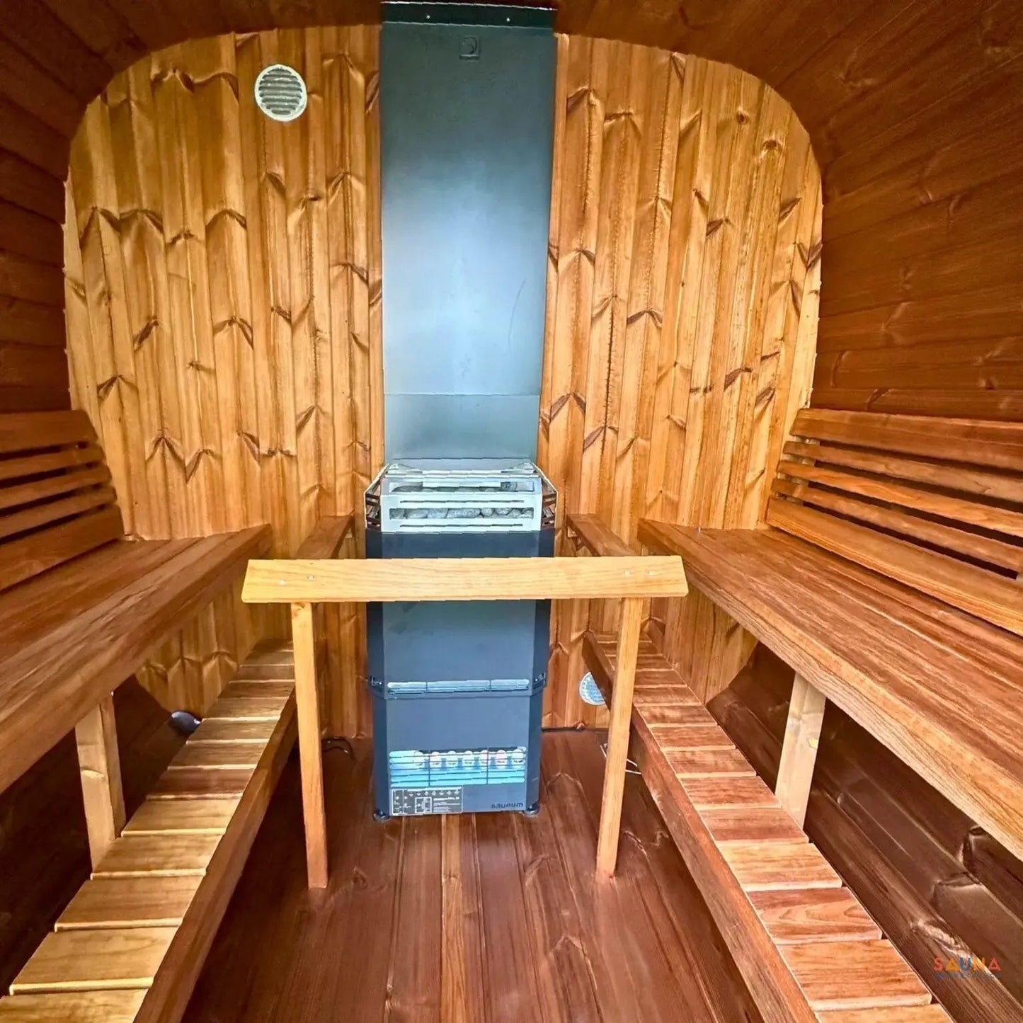 SaunaLife CUBE Series CL7G | 6 Person Outdoor Traditional Sauna